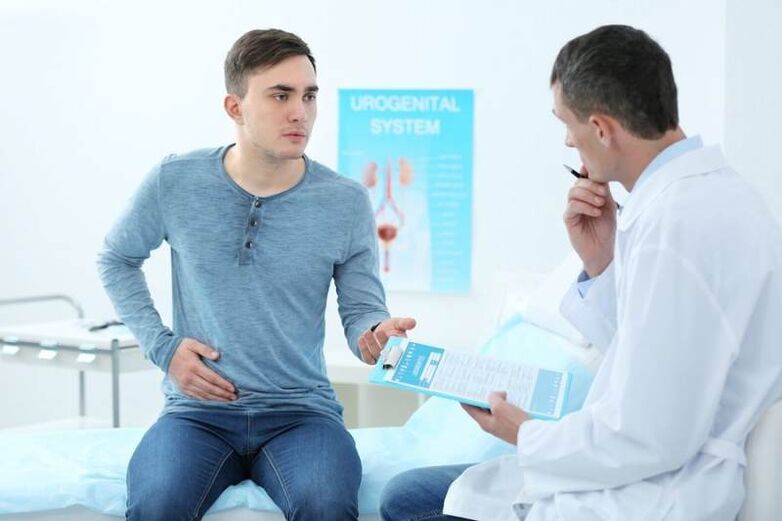 Un adolescente con signos de prostatitis debe consultar a un médico